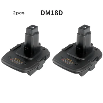 1/2 buc DM18D Baterie Convertor Adaptor pentru Dewalt 18V Ni-Cd Baterie DC9096 Pentru DeWalt Pentru Milwaukee 18V Li-Ion