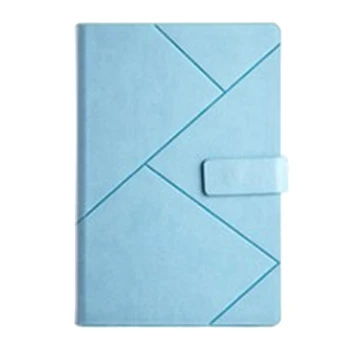 1 Buc Albastru Călător De Afaceri Notepad Agenda Jurnal De Papetărie Notebook Pentru Școală, Rechizite De Birou