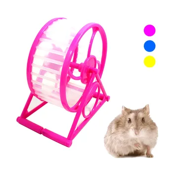 1 Plastic Dimensiuni Mici Animale De Companie Hamster Sport Roata De Rulare Jucărie Rat Exercițiu Jucarii De Hamster Cusca Accesorii Pentru Animale Mici Provizii De Rueda