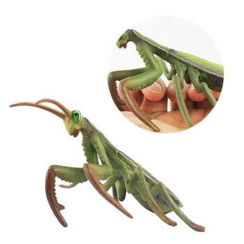 1 buc Mantis Figurina Simulare Insecte Model Realiste Ambarcațiuni de Cadouri Ornamente de Colectare de Jucării Home Office Desktop pentru Decor