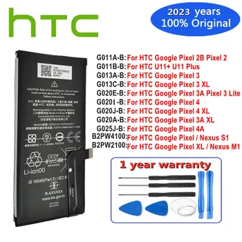 100% Original, Nou, Acumulator Pentru HTC GOOGLE PIXEL 2 2B PIXEL 3 3A Pixel3 XL-3XL 4XL Pixel4 XL PIXEL 4 4A Nexus M1 S1 U11+ Baterii