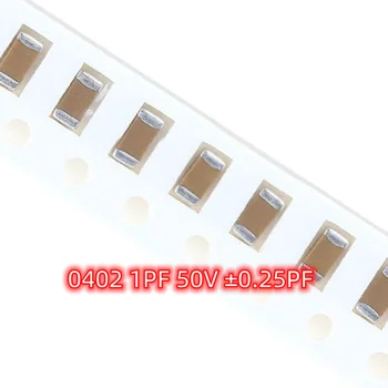 100buc SMD 0402 1PF 50V ±0.25 PF Chip Condensatoare Ceramice COG NPO C-Fișier CL05C010CB5ANNC