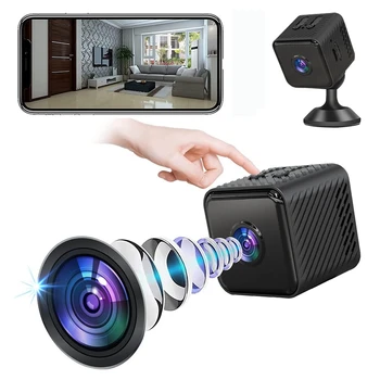 1080P HD Mini Camera Wifi Smart Home Security Protection Camera Viziune de Noapte Profesionale Portabile de Detectare a Mișcării