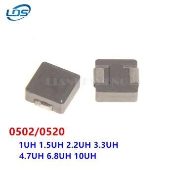 10buc SMD Putere Inductoare 0520 1UH 2.2 UH 3.3 UH 4.7 UH 6.8 UH 10UH Chip Inductor 0520 Integrat 5*5*2mm 1R0 2R2 3R3 4R7 6R8 100