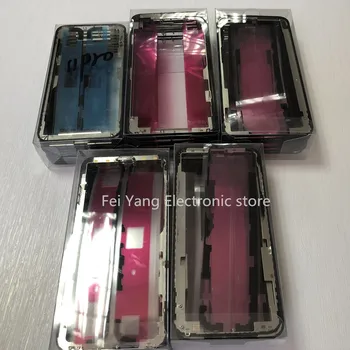 10buc/multe ORI de Calitate Superioară Frontal Cadru Cu Bandă Adezivă Pentru iPhone 11 12 Pro X Xs Max 12Pro 11Pro 12Mini LCD Mijlocul Cadru