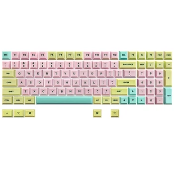 140keys Silicon Tastelor de Ceară Roz Mecanice Gaming Keyboard Keycap GK2