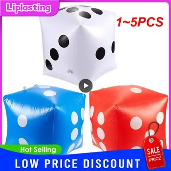 1~5PCS 35cm Gonflabil Multi-Color Blow-Up Cub de Zaruri Jucărie Etapa Propunerii Grupului Instrument de Joc Casino Poker Decoratiuni Partid Piscină Plajă
