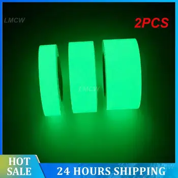 2 BUC Luminos de Siguranta Pliabila de Companie Fluorescente Autocolant Luminos Autocolant de Avertizare Ornamentale