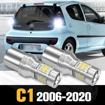 2 buc LED-uri Canbus Reverse Lumina Lămpii de Accesorii Pentru Citroen C1 2006-2020 2008 2009 2010 2011 2012 2013 2014 2015 2016 2017