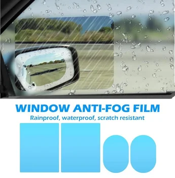 2 buc Oglinda Retrovizoare Auto Impermeabil Filme Autocolante Auto Ploioasă de Conducere de Siguranță Anti Ceață rezistent la apa Folie de Protectie Accesorii