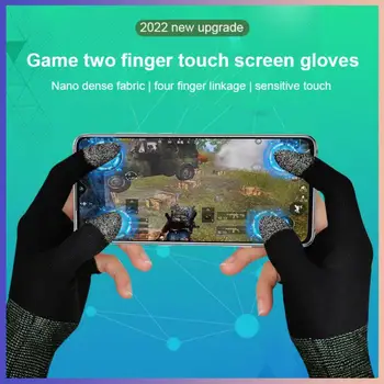 2 buc de Mână Acoperă Controler de Joc pentru PUBG Sudoare Dovada Non-Zero Sensibile Ecran Tactil de Jocuri Deget Degetul mare Maneca Mănuși