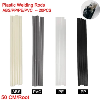 20 Buc/Lot PP/ABS/PE/PVC Material Plastic de Sudare Tija Auto/Conducta Foaie de 50cm/ Root