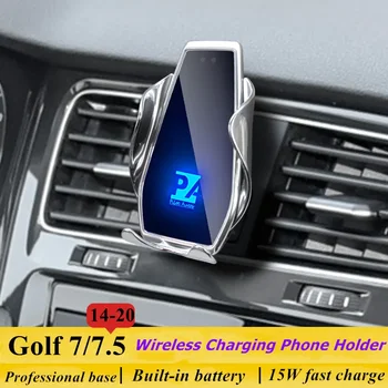 2014-2020 Pentru Volkswagen VW Golf 7/7.5 Suport de Telefon Mobil Încărcător Wireless de Montare în Mașină de Navigare Suport Suport GPS 360