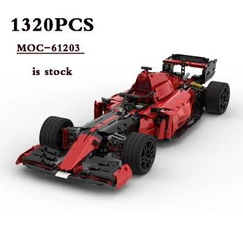 2021 F1 Blocuri MOC-61203 Formula 1 42125 B Model Supercar de Asamblare Bloc Părți 1320PCS Copii Cadou de Crăciun