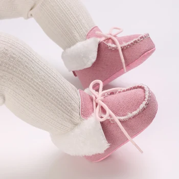 2023 Zăpadă Iarna Copii Cizme pentru mai Multe Culori Calde de Puf Interior Coloidale de particule unicul Copil Nou-născut Copilul Pantofi pentru Copii
