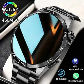 2024 Ceas Inteligent Bărbați Bluetooth Apel AMOLED 466*466 Ecran HD de Afaceri Ceas IP68 rezistent la apa Smartwatch Pentru Ceas Android IOS 4