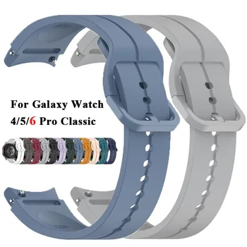 20mm Curea de Ceas Silicon pentru Samsung Galaxy Watch 6 44mm 40mm Sport Înlocuire Brățară pentru Galaxy Watch 6 Clasic 43mm 47mm