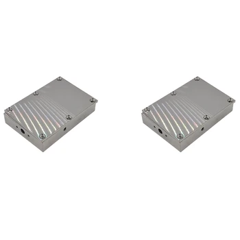 2X Ecranat Aluminiu Cutie RF Cutie de Aluminiu RF Ecranat Shell Amplificator Locuințe Protejate Cutie
