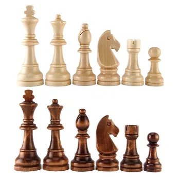 32pcs Plastic Piese de Șah Complet Piesele de Cuvânt Internațional de Șah Negru Șah Alb Bucată de Divertisment Accesorii