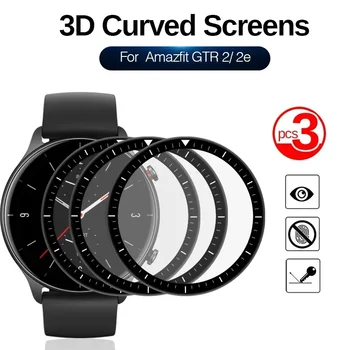 3D Full Screen Protector Pe Pentru Xiaomi Mi Huami Amazfit Amazfit GTR 2 2E GTR2 E GTR2e Ceas Inteligent de Protecție de Film Nu de Sticla