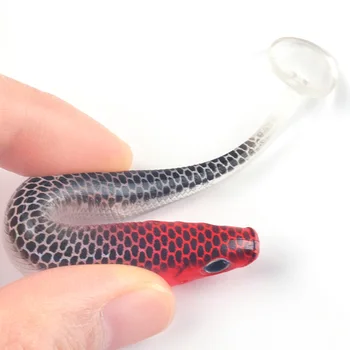 3D Scară de Pește Moale Momeală de Pescuit, Momeală Set cu Plumb Jig Cap Cârlig pentru Bas, Păstrăv de Pescuit Aborda T Coadă pentru apă Sărată de Pescuit