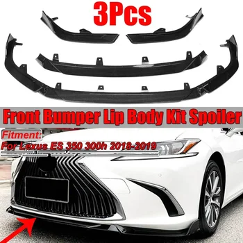3PCS Auto Spoiler Fata Buze Body Kit Buza Spoiler Difuzor Splitter Buze Deflector Buzele Detasabila Pentru Lexus ES 350 300h perioada 2018-2019