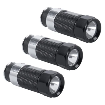 3Pcs Mini Lanterne LED-uri Bricheta Auto LED Reîncărcabilă Lanterna