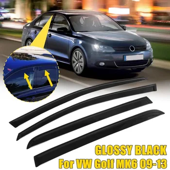 4BUC Geamul Mașinii Deflectoare de Vânt Fumurii Pentru VW Golf 6 Gen MK6 2009-2013