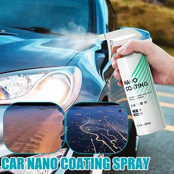 500ml Vopsea Strălucire Masina Nano Spray de Masina Strat de Ceară de Lustruit Spray Eficient Masina de Polish-uri Nano Acoperiri Agent pentru cele Mai multe Mașini