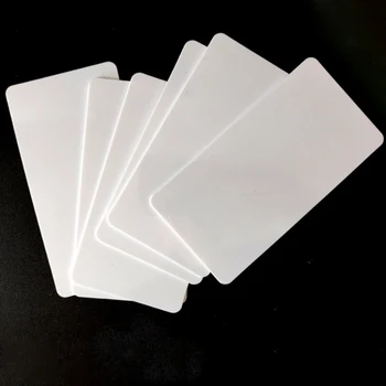 5pcs Culoare alb Backcover Plastic Arta Unghiilor Stamping Placa Suport Suport Panou 6.5*12.5 cm