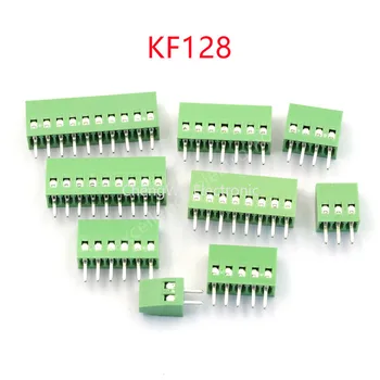 5pcs KF128 2.54 mm Pas PCB Bloc Terminal cu Șurub Conector 2P 3P 4P 5P 6P 7P 8P 10P 12P 16P Terminale pentru 18-26AWG Cablu Adaptor