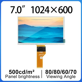 7 Inch 800*480 Ecran LCD Innolux NJ070NA-23A 1024X600 LVDS 40P Pentru DVD Auto Navigatie GPS