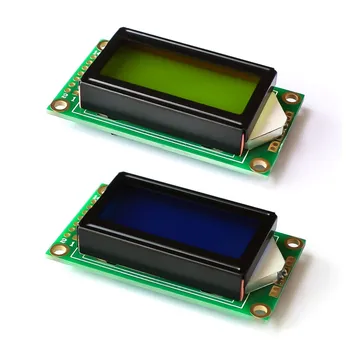 8 X 2 Modulul LCD 0802 Personaj Ecran Albastru Sau Verde