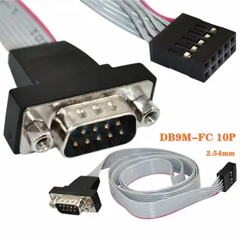 9-Pin Port Serial COM Port Serial Șicane Cablu Conectat Direct La placa Grafica tv cu Cablu DB9 Male/DuPont 10P2.54 de Expansiune