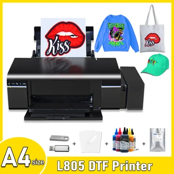 A4 DTF Printer T-Shirt de Imprimare mașină Direct la Imprimanta Film impresora dtf A4 Imprimanta Pentru T-shirt dtf imprimante Pentru Tesatura