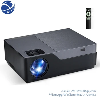 AUN M18UP 5.8 inch Ecran LCD de 5500 Lumeni 1920x1080P Full HD Smart Proiector cu Telecomanda