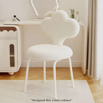 Alb Mese, Scaune Design Modern Căptușit Simplitate Lounge Scaune De Luat Masa Lux Minimalist Sillas De Comedor De Mobilier De Acasă