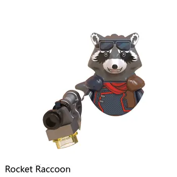 Anime cărămizi filme Rocket Raccoon Dr. Ciudat Corvus Glaive mini jucărie acțiune cifre Asambla blocuri copii jucarii cadou