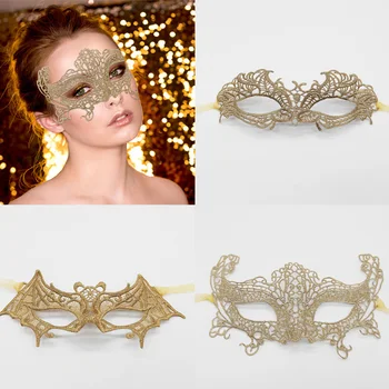 Aur Carnaval Masca Masquerade, Masquerade Masca De Fata, Petrecere A Burlacelor Costum De Lux Ochelari De Halloween