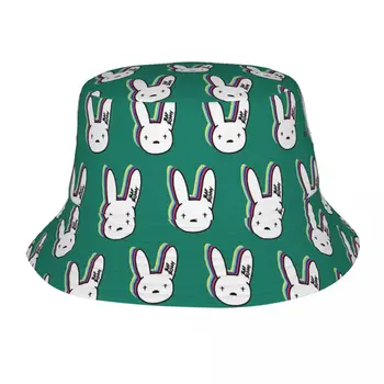 Bad Bunny Sin Ti Bob Pălărie de Vară Fierbinte articole pentru acoperirea capului Merch Pescuit Pălăria în aer liber Femeie Panamka Packable