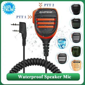 Baofeng Walkie Talkie Difuzor Microfon Impermeabil ASV Mic Pentru UV-5R UV-16 UV-13 UV-21 UV17 Două Fel de Radio QuanSheng UV-K5 UV-K6