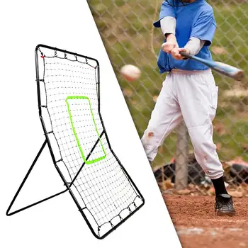 Baseball Rebounder Pitchback Net, Portabil Softball Rebounder, Baseball Revenire Net de Baseball Antrenor de Volei