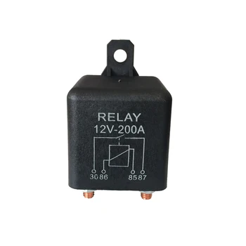 Baterie Izolator Releu 12V 4-Pin WM686 Releul de Pornire Auto Grele Comutator ON/Off cu Releu 200A