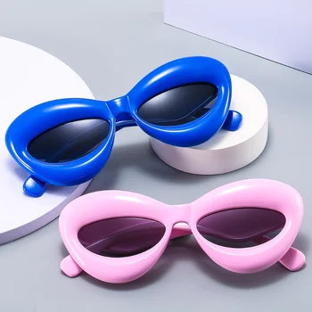 Bubble Cat ochelari de Soare Ochi de Personalitate de Moda Ochelari PC Bărbați și Femei în aer liber Conducere Călătorie de protecție Solară Anti-UV ochelari de Soare