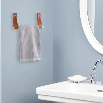 Bucatarie multifunctional toaletă raft de perete de hârtie creative țesut agățat de o bucată de lemn stick roll țesut raft de depozitare