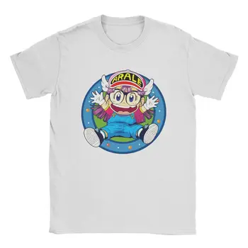Bărbați Arale Norimaki Dr Criză T Shirt Anime 100% Bumbac Îmbrăcăminte de Moda cu Maneci Scurte Echipajul Gât Teuri de Vara T-Shirt