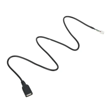 Cablu de extensie Auto Adaptor USB Auto USBAdapter Înlocuire-rezistenta la Uzura Negru Accesorii de Extensie Pentru Android