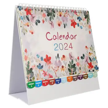 Calendar De Birou De Uz Casnic Calendar De Birou Utilizarea De Zi Cu Zi Lunar Decorative În Picioare Calendar De Birou Accesorii (Versiunea Americana)