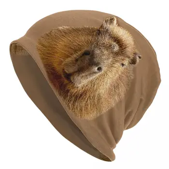 Capybara Moțăia La Soare Imprimare Capac Beanie Unisex De Iarna Cald Capota Femme Tricot Pălării În Aer Liber Chelioși Căciuli Capace