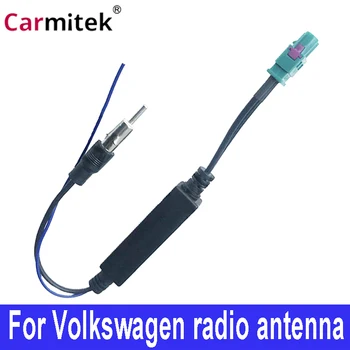 Carmitek Aplicabile Pentru Volkswagen cap dublu adaptor antena radio, vehicul adaptor antenă cu amplificator